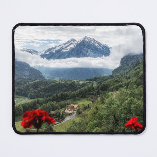 Item preview, Alpine mountains in Bernese Oberland designed and sold by aaronchoi.
