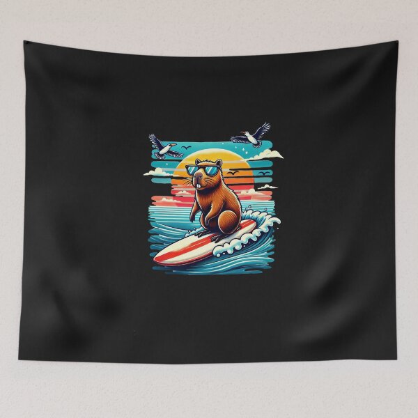 Item preview,  Capibara resting designed and sold by IrenShop.