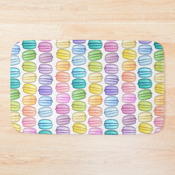 Item preview, Rainbow Macaroons in pastel hues designed and sold by MagentaRose.