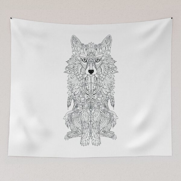 Item preview, Fluffy wolf designed and sold by Furriesandmore.