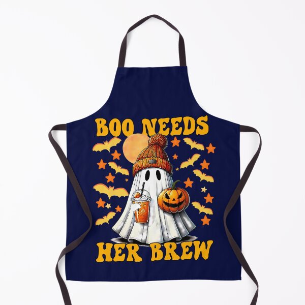 Item preview, Cute Halloween Ghost Boo Needs Her Brew Coffee For Women designed and sold by MTJ-Mushrooms.