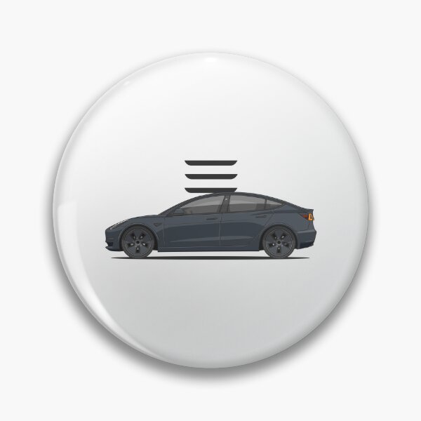 Item preview, Tesla Model 3 (Grey) Art Work designed and sold by kacar-draw.