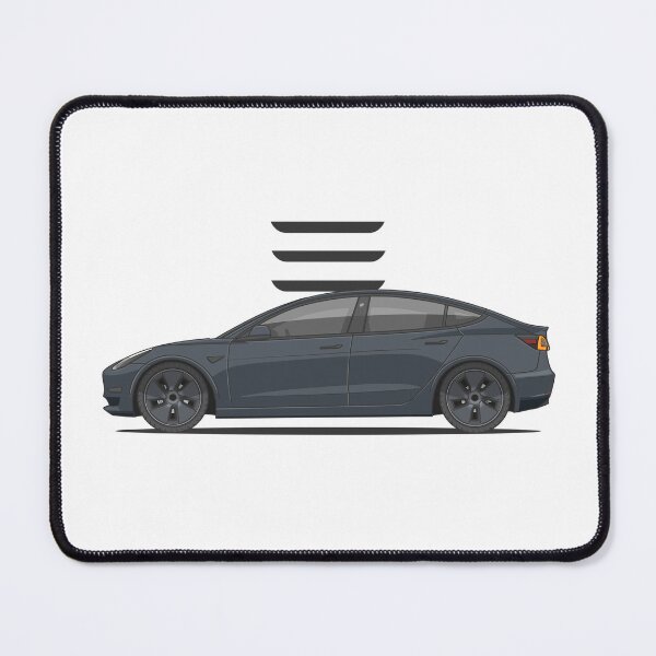 Item preview, Tesla Model 3 (Grey) Art Work designed and sold by kacar-draw.