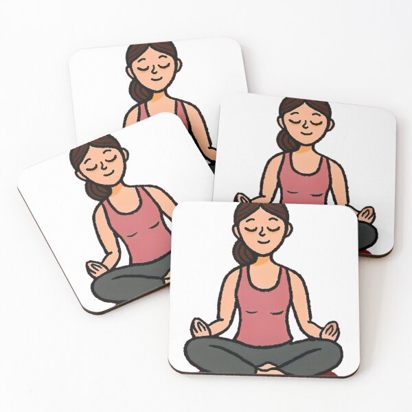 Item preview, Meditating Girl Sketch Art illstration designed and sold by niteshRart.