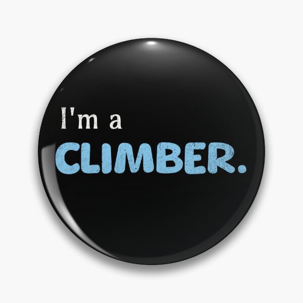 Item preview, I am a climber boulderer t-shirt saying vintage color retro font designed and sold by Bouldershop.