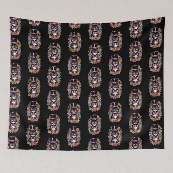 Item preview, Sophisticated Kitty in Bloom designed and sold by sekrecja.