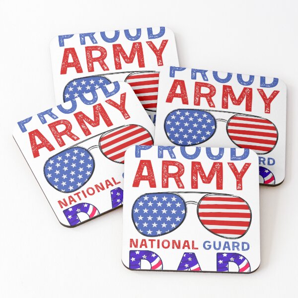 Item preview, Proud Army National Guard Dad USA Military Day designed and sold by Nicet-shirt1.