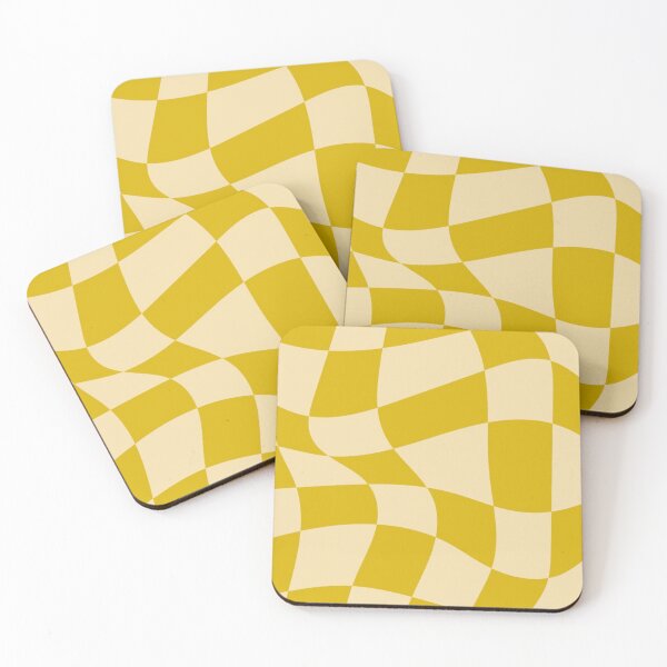 Item preview, Mustard Yellow Checkerboard designed and sold by ZedColors.