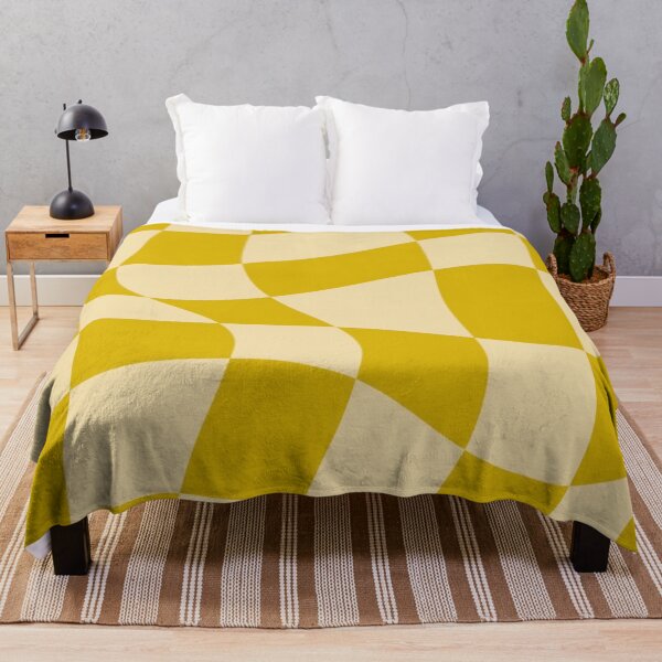 Item preview, Mustard Yellow Checkerboard designed and sold by ZedColors.
