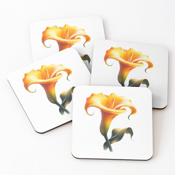 Item preview, Yellow calla lily designed and sold by LiluEremenko.