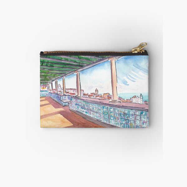 Item preview, Astonishing Alfama Lisbon View from Miradouro de Santa Luzia designed and sold by artshop77.