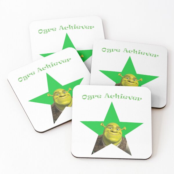 Item preview, Shrek Pun Ogre Achiever designed and sold by DZIGNOO SHOP.