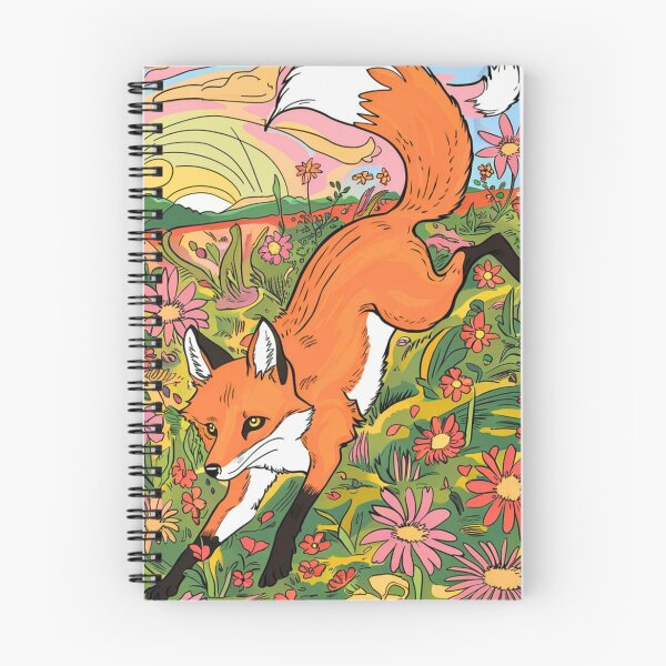 Artikelvorschau, Fuchs-Porträt. Frühlingszeit, Blumenfuchs, Vintage-Fuchs, Fuchs-Malerei, Henri Matisse-Stil entworfen und verkauft von FoxVibes.