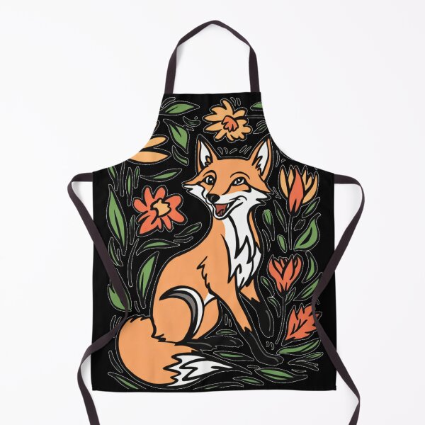 Artikelvorschau, Fuchs-Porträt. Frühlingszeit, Blumenfuchs, Vintage-Fuchs, Fuchs-Malerei, Henri Matisse-Stil entworfen und verkauft von FoxVibes.