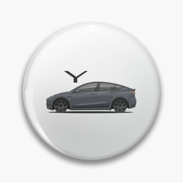 Item preview, Tesla Model Y (Grey) Art Work designed and sold by kacar-draw.