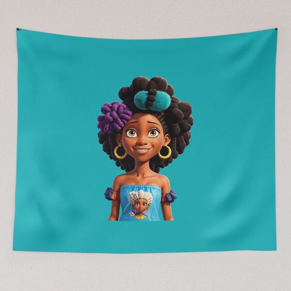 Item preview, Afro Style Child-Brown Afro-Pop designed and sold by Indoni.