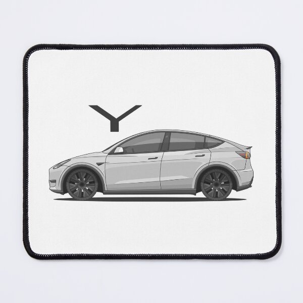Item preview, Tesla Model Y (White) Art Work designed and sold by kacar-draw.