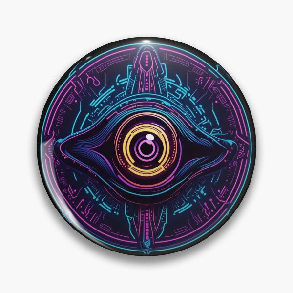 Item preview, Cyber Magick Evil Eye, Magic, Occult Design designed and sold by Burn-Ego.
