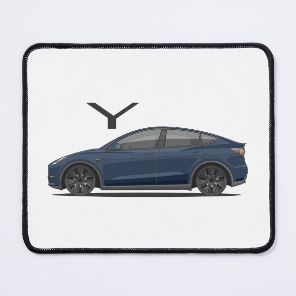 Item preview, Tesla Model Y (Blue) Art Work designed and sold by kacar-draw.