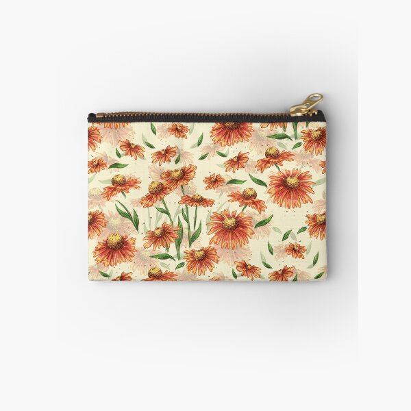 Item preview, Pattern with helenium flowers designed and sold by ArtbySvetik.