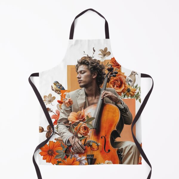Item preview, Collage Wall Art T-shirt Design: Young Cellist designed and sold by ForeverPrintsOK.