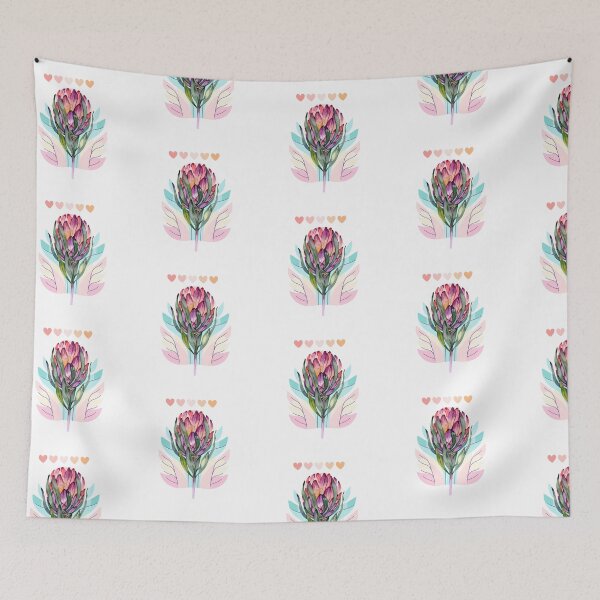 Item preview, Protea in pastel colors designed and sold by Yeyishop.