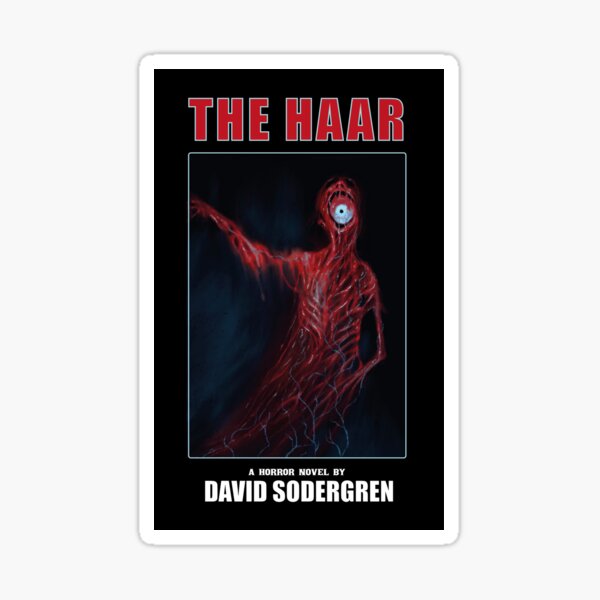 Vista previa del artículo con la obra «The Haar: una novela de terror de David Sodergren Portada completa», diseñado y vendido por paperbacksnpugs.