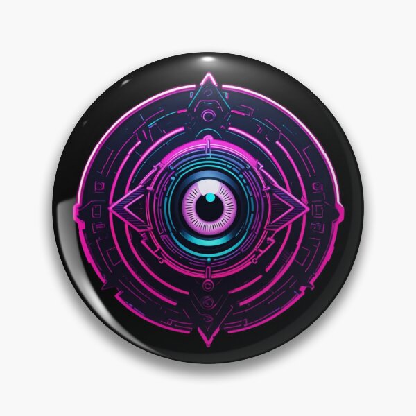 Item preview, Techno Magick, Evil Eye, Magic, Occult Design designed and sold by Burn-Ego.