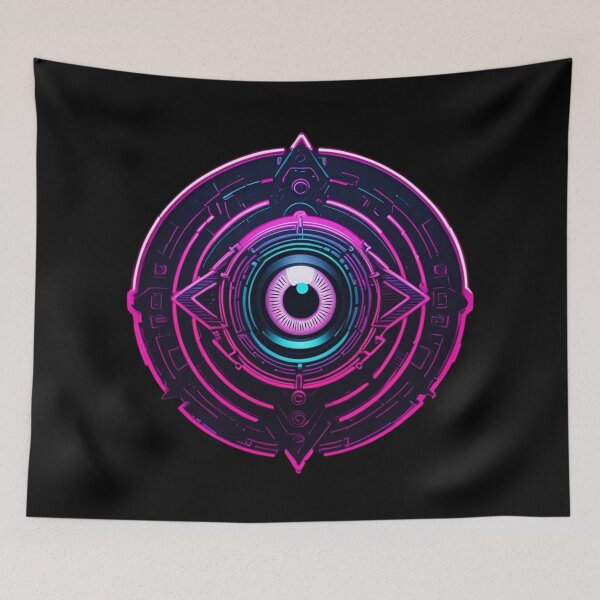 Item preview, Techno Magick, Evil Eye, Magic, Occult Design designed and sold by Burn-Ego.