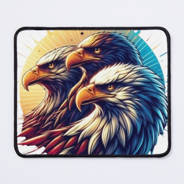 Item preview, The Three Melting Eagles designed and sold by littlestore.