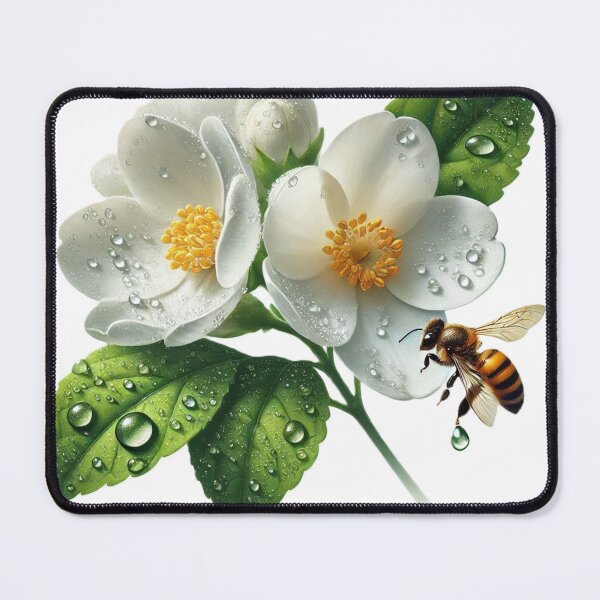 Item preview, jasmine flower with a bee designed and sold by Dragon-Kingdom.