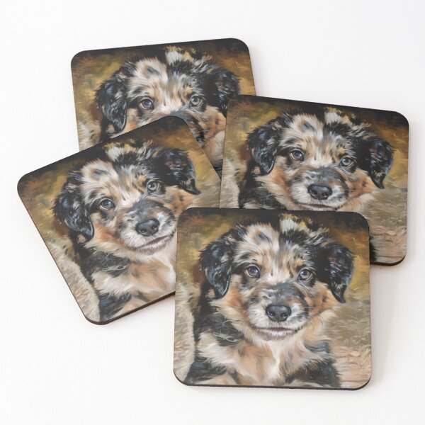 Item preview, Super Cute Aussie Shepard Puppy designed and sold by PandLcreations.
