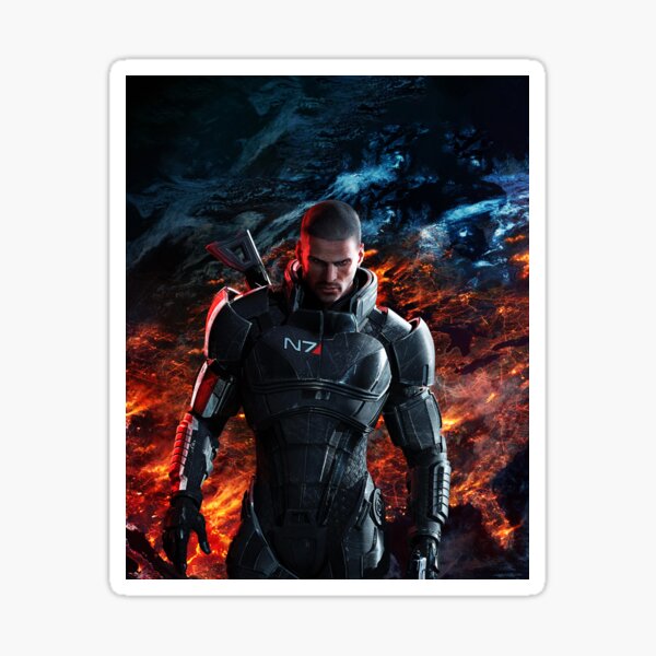 Vista previa del artículo con la obra «Videojuego Mass Effect, efecto de masa BOOOOOM», diseñado y vendido por DannyxTy.