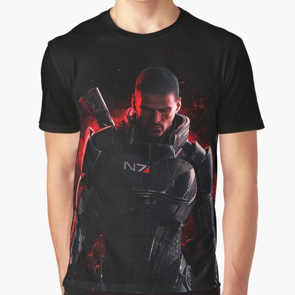 Vista previa del artículo con la obra «Videojuego Mass Effect, efecto de masa BOOOOOM», diseñado y vendido por DannyxTy.