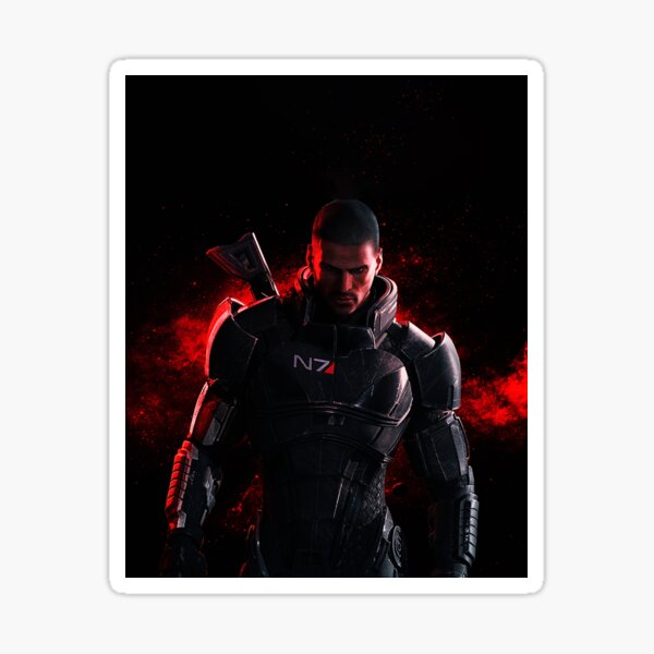 Vista previa del artículo con la obra «Videojuego Mass Effect, efecto de masa BOOOOOM», diseñado y vendido por DannyxTy.