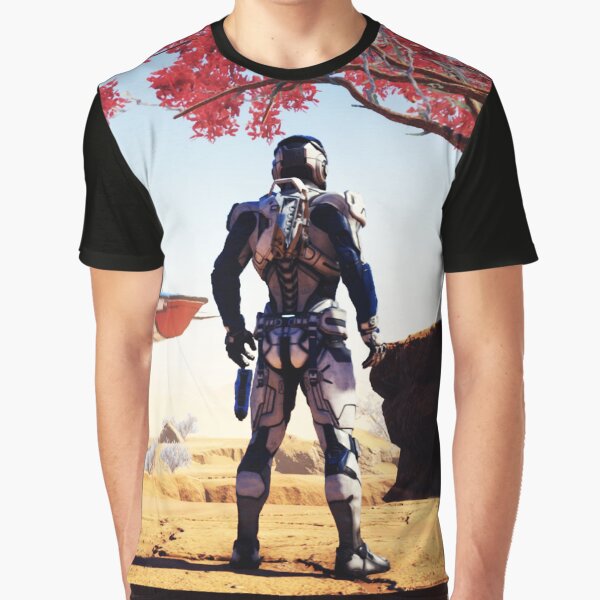 Vista previa del artículo con la obra «Videojuego Mass Effect, efecto de masa BOOOOOM», diseñado y vendido por DannyxTy.