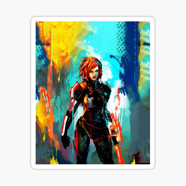 Vista previa del artículo con la obra «Videojuego Mass Effect, efecto de masa BOOOOOM», diseñado y vendido por DannyxTy.