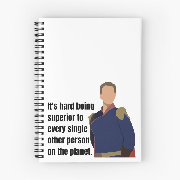 Item preview, Homelander Inspired "It's hard being superior to every single other person on the planet" designed and sold by Invisible-Cult.