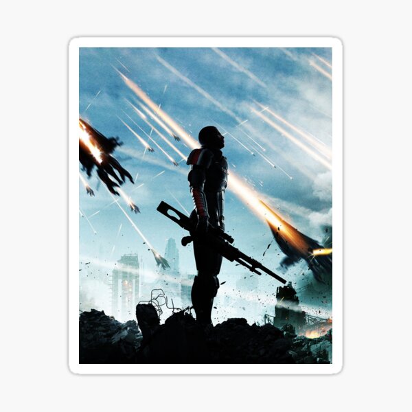 Vista previa del artículo con la obra «Videojuego Mass Effect, efecto de masa BOOOOOM», diseñado y vendido por DannyxTy.