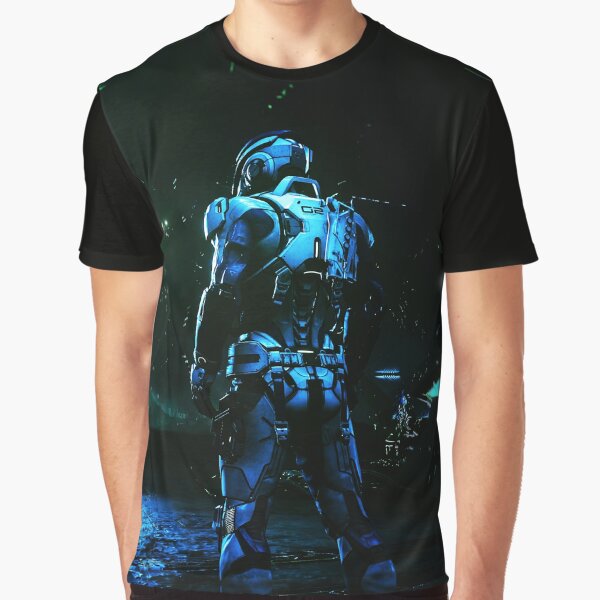Vista previa del artículo con la obra «Videojuego Mass Effect, efecto de masa BOOOOOM», diseñado y vendido por DannyxTy.