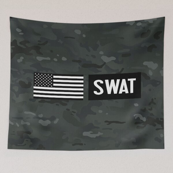 Item preview, SWAT: Black Camouflage designed and sold by Jared Davies.