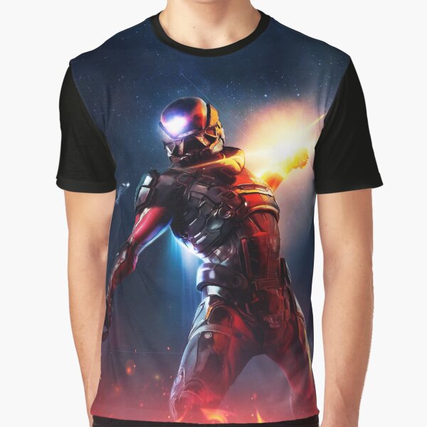 Vista previa del artículo con la obra «Videojuego Mass Effect, efecto de masa BOOOOOM», diseñado y vendido por DannyxTy.