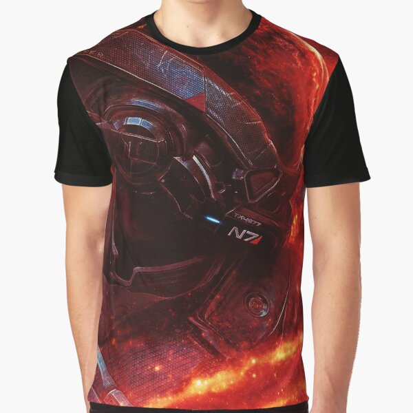 Vista previa del artículo con la obra «Videojuego Mass Effect, efecto de masa BOOOOOM», diseñado y vendido por DannyxTy.