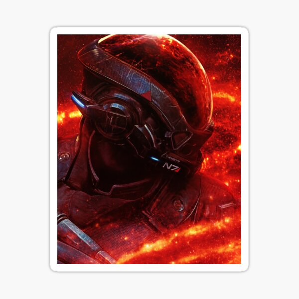 Vista previa del artículo con la obra «Videojuego Mass Effect, efecto de masa BOOOOOM», diseñado y vendido por DannyxTy.