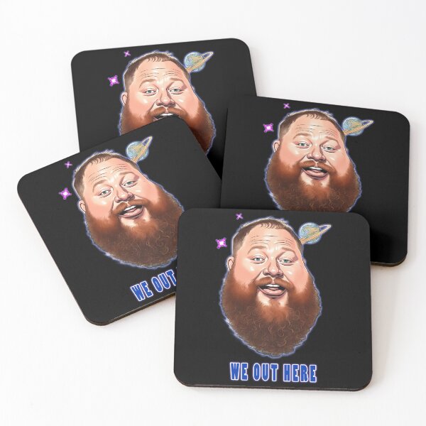 Item preview, Action Bronson, We Out Here, Original Fan Art designed and sold by Burn-Ego.