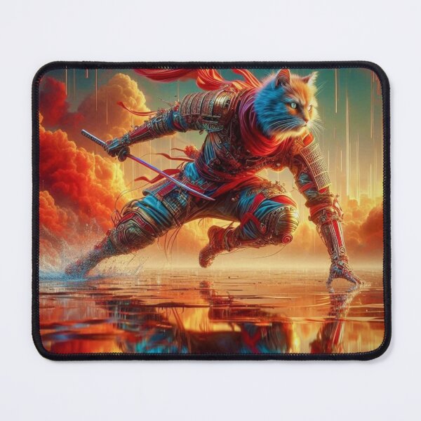 Item preview, Cybernetic Feline Warrior designed and sold by Ghost Archer Illusions.