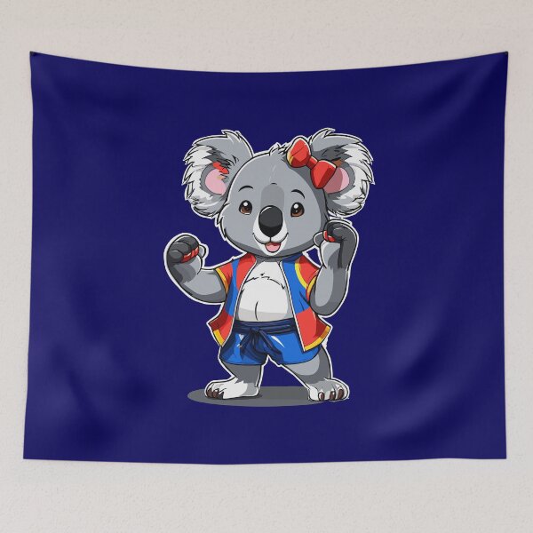 Item preview, Muay Thai Koala Cartoon designed and sold by InwzaDesign.