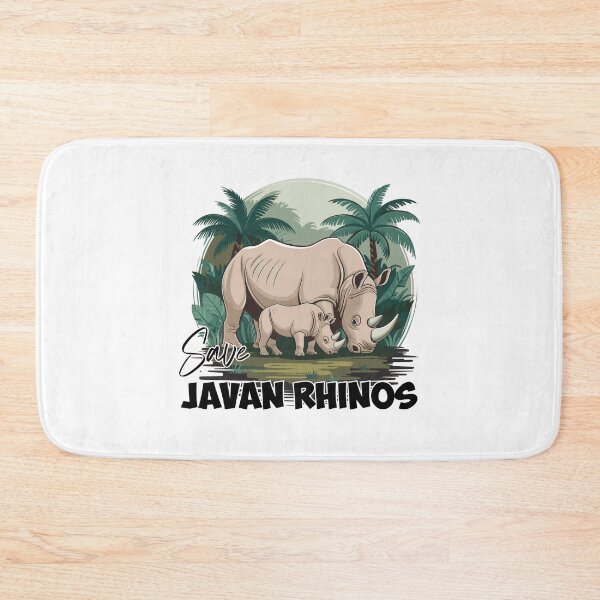 Item preview, Save Javan Rhinos designed and sold by ShopSmart213.