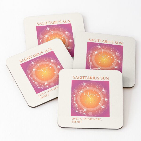 Item preview, Sagittarius, Sagittarius Sun Sign, Sagittarius Zodiac, Aura Gradient designed and sold by Magic Love Art Print.