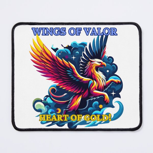 Item preview, Wing of Valor, Heart of Gold!, Your potential knows no bounds; the only limit is yourself. designed and sold by Dantin.